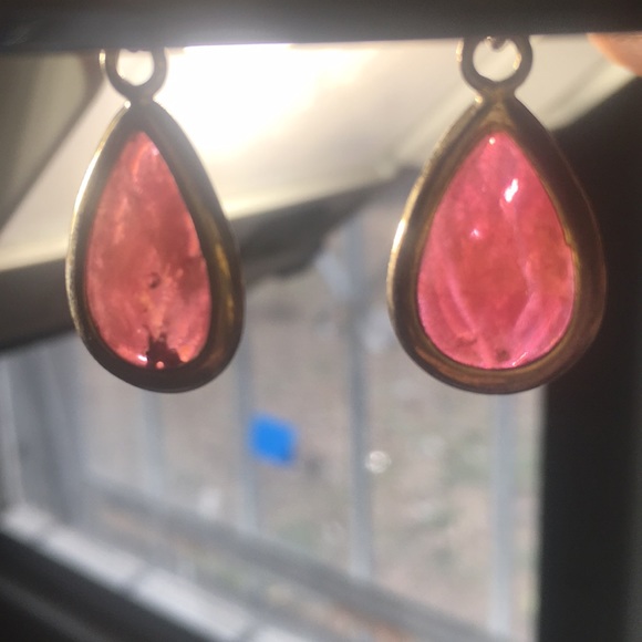 Natural ruby earrings - Picture 4 of 4
